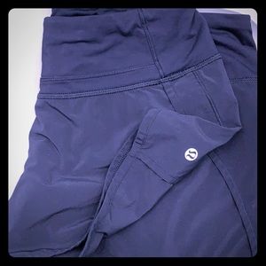 Black lululemon shorts